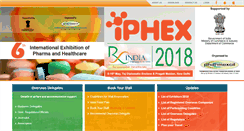 Desktop Screenshot of iphex-india.com