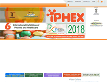 Tablet Screenshot of iphex-india.com